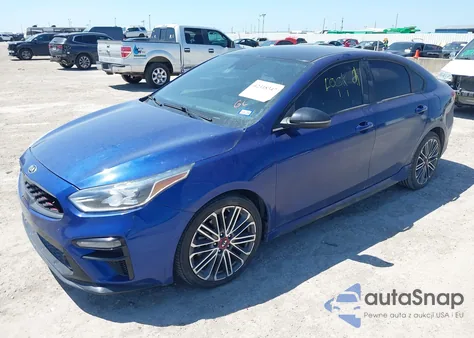 2021 Kia Forte Gt z USA, uszkodzony, nr VIN 3KPF44ACXME292445